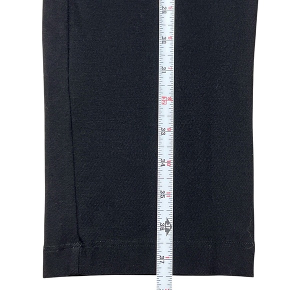 Eileen Fisher Pants Women XS Black Stretch Crepe Slim Ankle Capsule Wardrobe - Picture 10 of 11